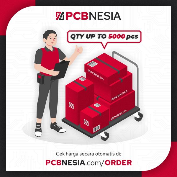 Pesan PCB Sampai 5000pcs